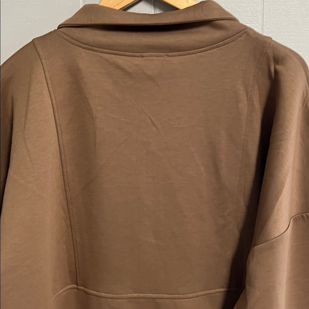 NWT New In Pullover Large Brown - Picture 10 of 11
